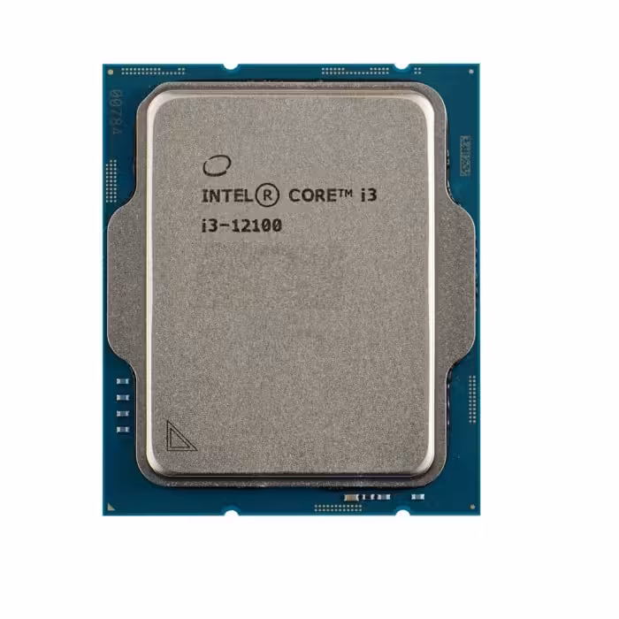 پردازنده مرکزی اینتل سری Alder Lake مدل Core i3-12100 TRAY