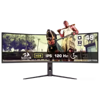 قیمت   مشخصات مانیتور گیمینگ 49 اینچ Redragon GMQ4966RMC | تکاف