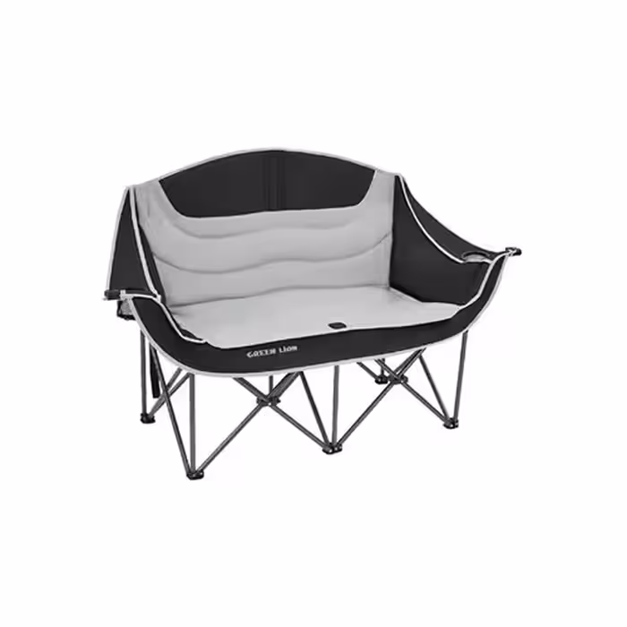صندلی کمپینگ گرین لاین دونفره مدل Green Lion Double Camping Chair GNDUACHAIRBG