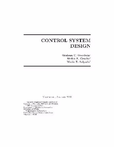 خرید و دانلود نسخه کامل کتاب Control System Design