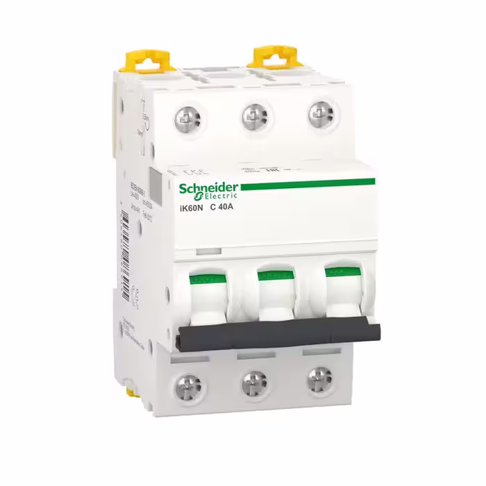 فیوزمینیاتوری سه پل 40 آمپر اشنایدر الکتریک ا A9K24340 SCHNEIDER