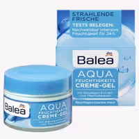 ژل کرم روز آبرسان و ضد چروک صورت آکوا باله آ Balea با حجم 50 میلی‌لیتر