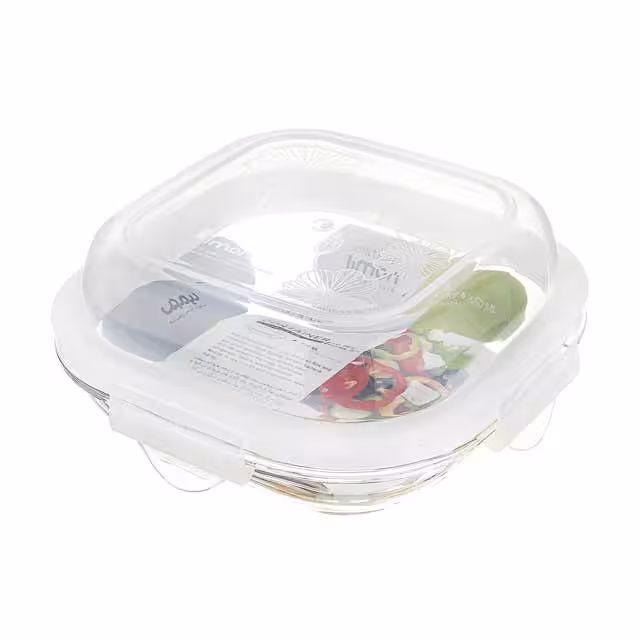 ظرف سرو و نگهداری دربدار لیمون 520 میلی لیتری