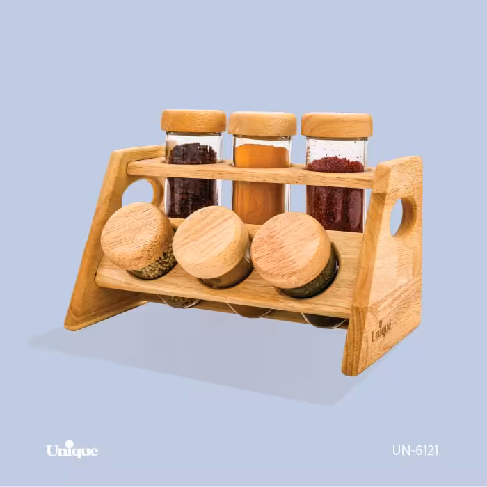 ست پاسماوری جا ادویه 6تایی پاریس یونیک کد 6121