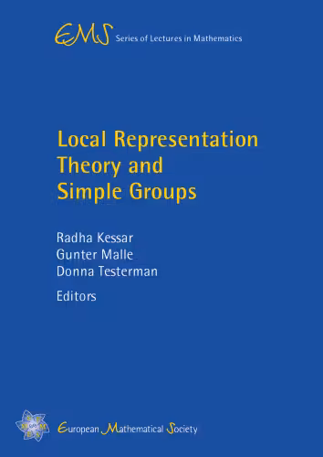 خرید و دانلود نسخه کامل کتاب Local Representation Theory and Simple Groups