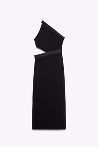 لباس مجلسی زنانه زارا ASYMMETRIC STRETCH DRESS | تهران زارا TehranZara