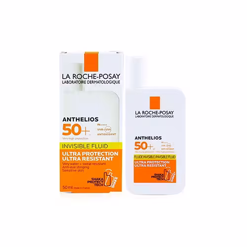 ضد آفتاب لاروش پوزای کتابی فلوییدی SPF50  حجم 50 میل