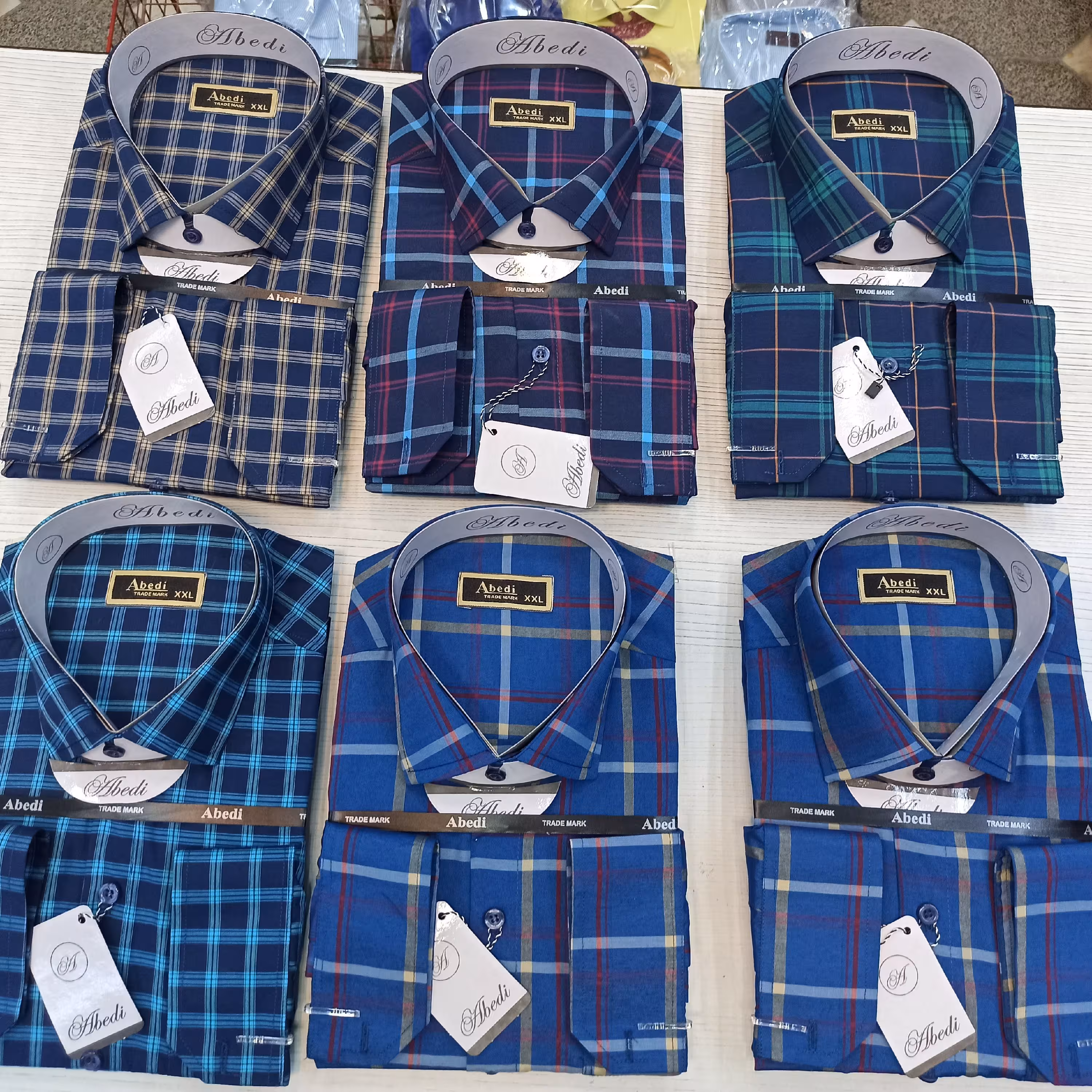پیراهن نخی xxl