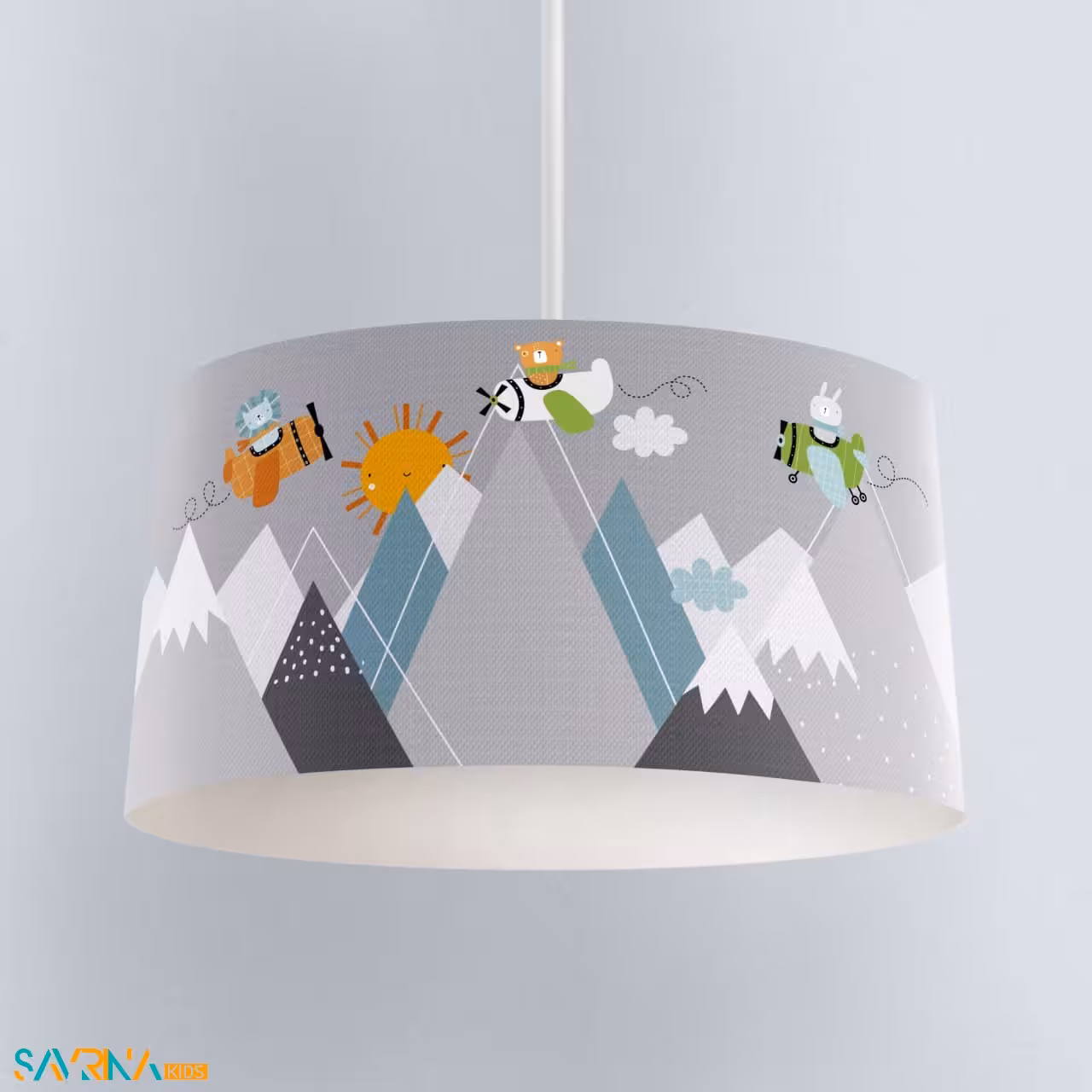 لوستر بچگانه طرح شیر خلبان کد A3039