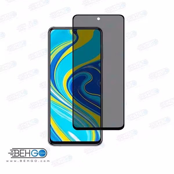 گلس حریم شخصی گوشی شیائومی پوکو ام 3 پرو حریم شخصی شیشه ای Privacy Glass for Xiaomi Poco M3 Pro