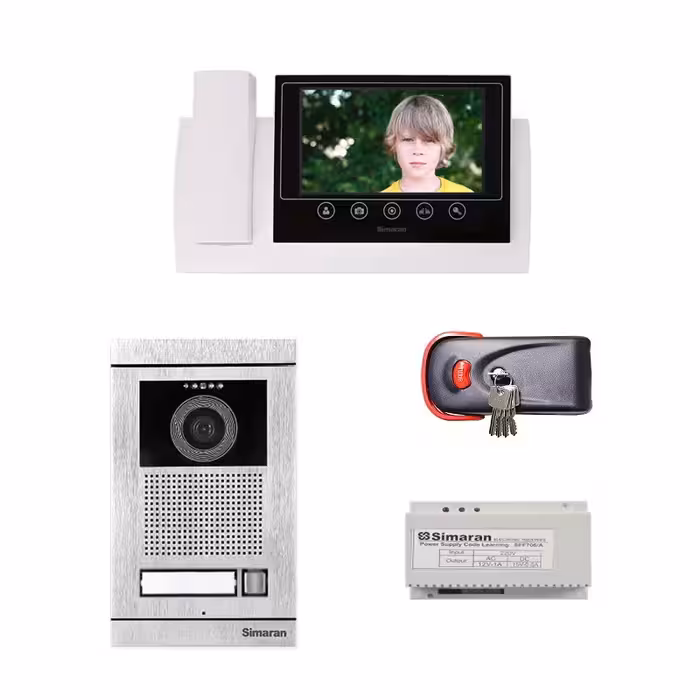 مجموعه دربازکن سیماران مدل 72TK - VFBC1 - 1093 مجموعه 4 عددی | چاوه