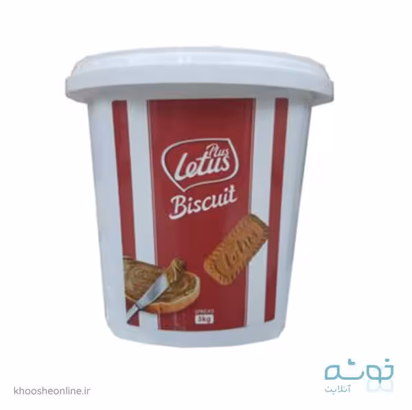 کرم بیسکوئیت ایرانی letus سطلی 3 کیلویی
