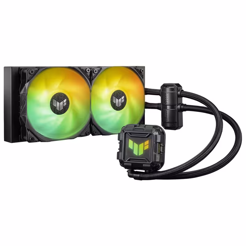 فن خنک کننده آبی پردازنده ایسوس سری TUF Gaming مدل LC II 240 ARGB