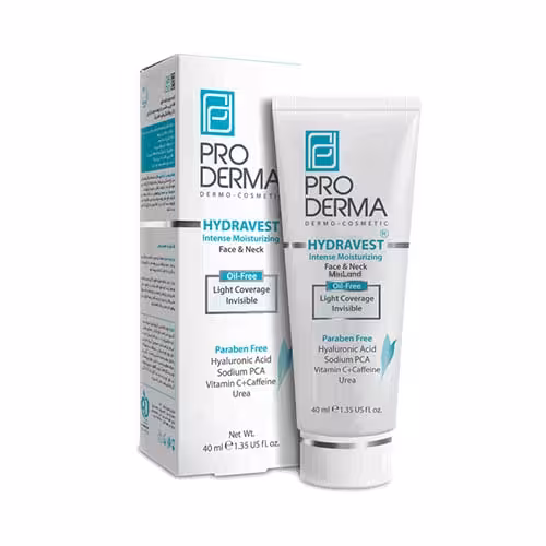 کرم مرطوب کننده پرودرما مدل Face & Neck حجم 40 میلی لیتر