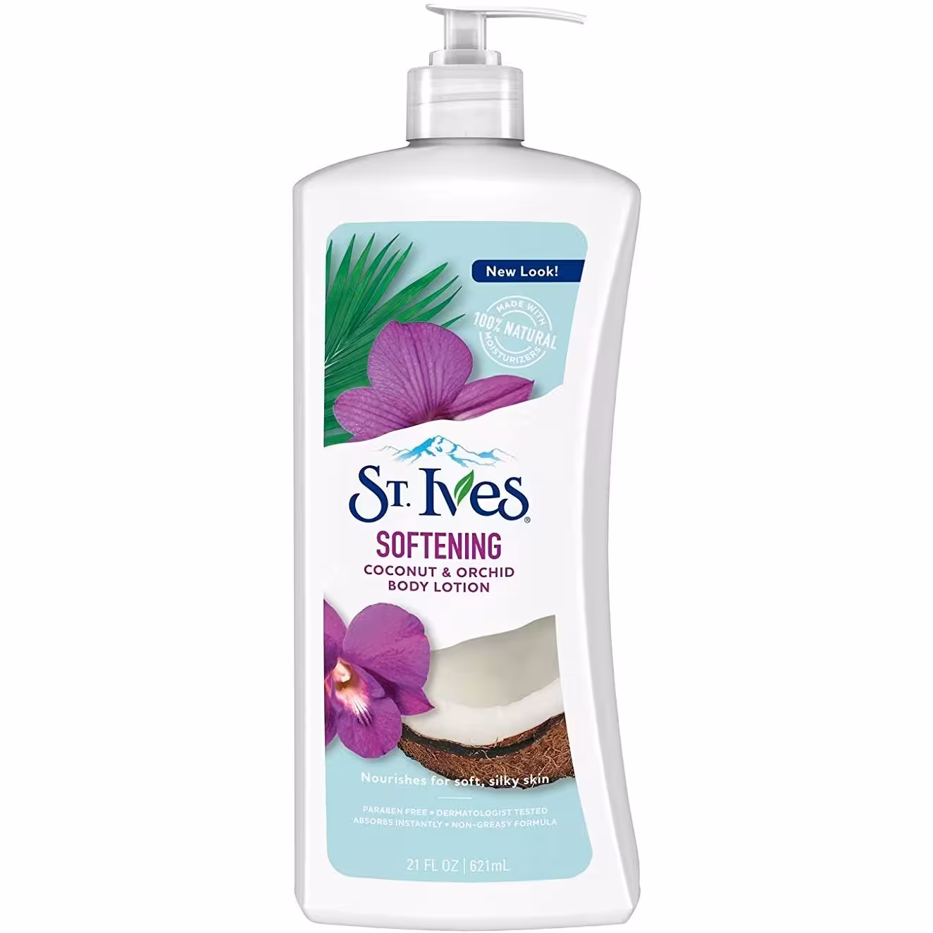 لوسیون بدن سنت ایوز رایحه نارگیل ارکیده مدل Soothing حجم 621 میلی لیتر