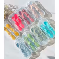 قاشق دو عددی پوره خوری پری اسپون سیلیکونی