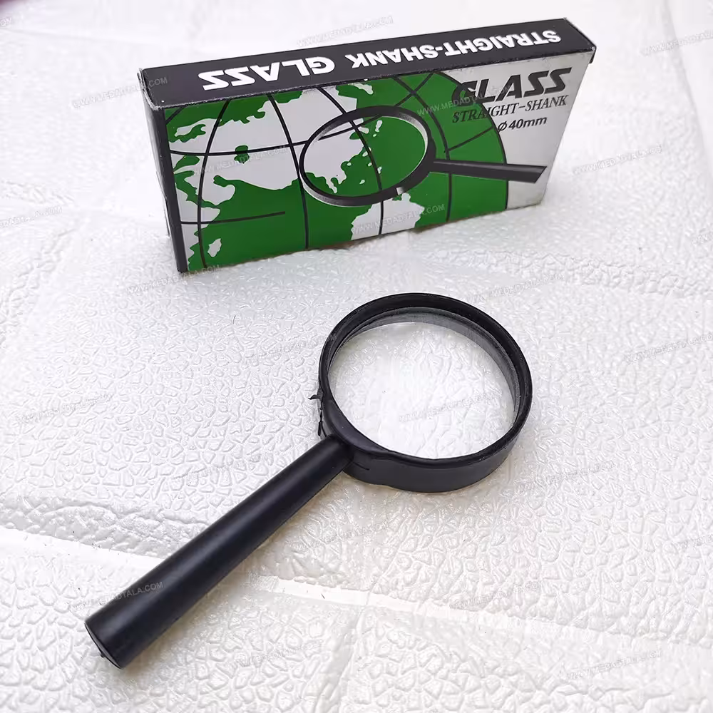 ذره بین سایز straight shank glass 40mm