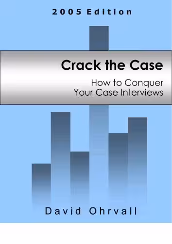 خرید و دانلود نسخه کامل کتاب Crack the Case - Consulting Interview