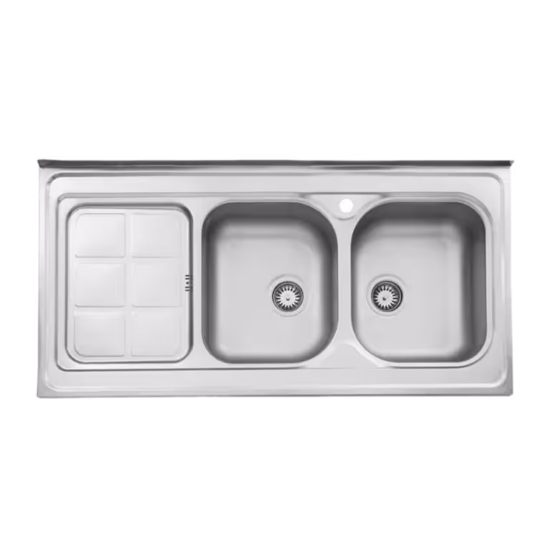 سینک روکار استیل البرز مدل 215/60