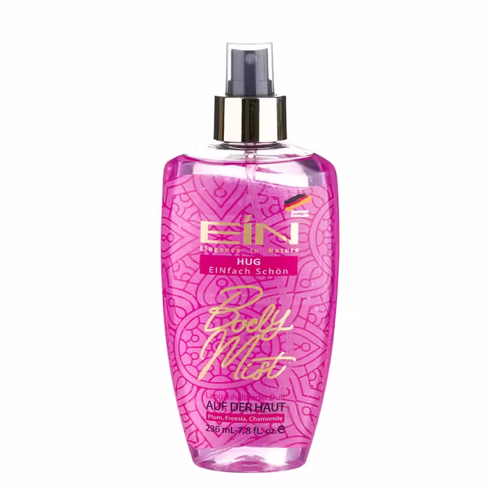 اسپری خوشبوکننده بدن بانوان هاگ ای آی ان 250 ml سرمه نگار خاورمیانه ایران  _ Fragrance body spray women hug EIN 250 ml SORMEH NEGAAR KHAVARMIANEH IRAN_ای آی ان