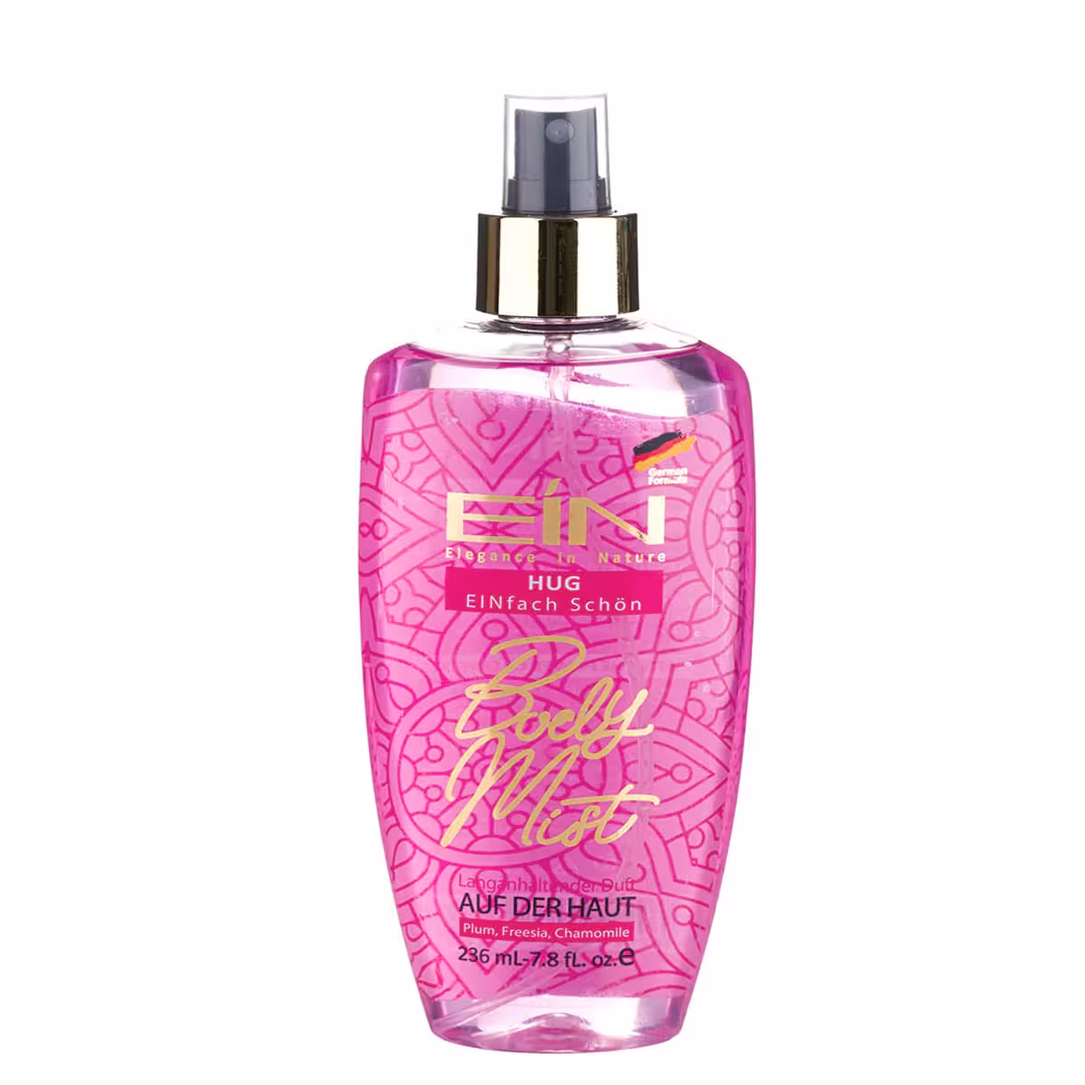 اسپری خوشبوکننده بدن بانوان هاگ ای آی ان 250 ml سرمه نگار خاورمیانه ایران  _ Fragrance body spray women hug EIN 250 ml SORMEH NEGAAR KHAVARMIANEH IRAN_ای آی ان