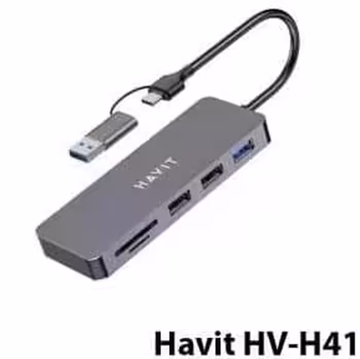 هاب 5 پورت Type-C هویت مدل HAVIT H41