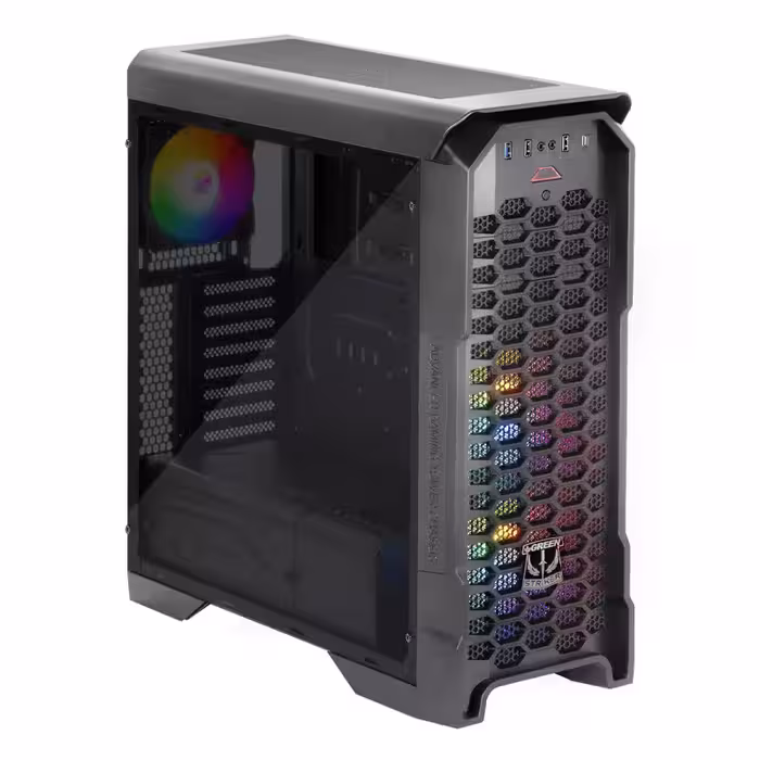 کیس کامپیوتر گرین مدل Striker FRGB