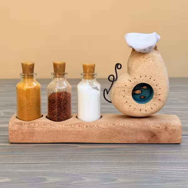 جا ادویه ای گربه طرح یک