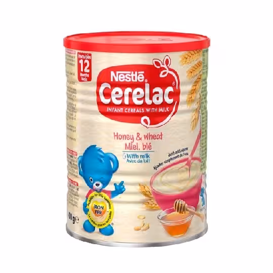 سرلاک نستله NESTLE با طعم گندم و عسل همراه باشیر