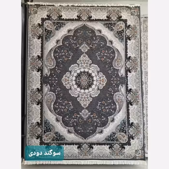 فرش 700شانه ماشینی 12متری کاشان نقشه سوگنددودی مناسب جهیزیه