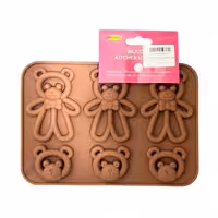 قالب سیلیکونی خرس سه تایی 13.5 در 19 سانت