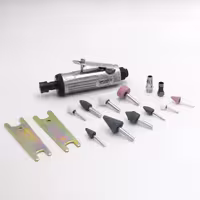 کیت فرز انگشتی بادی ووفو مدل YP-WF-005 مجموعه 16 عددی