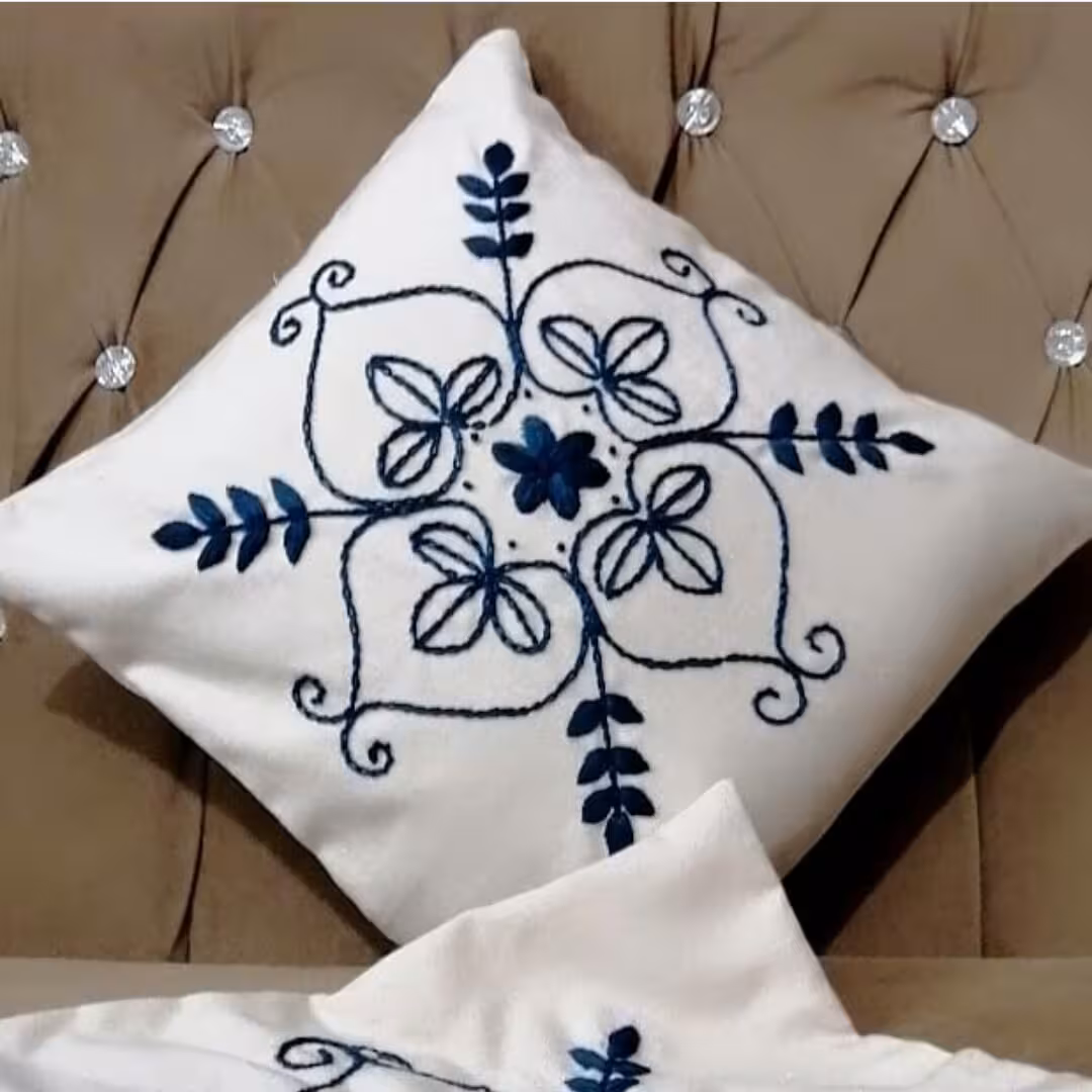 کاور کوسن گلدوزی هنر دست