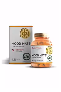 قرص جویدنی عصاره زعفران بهبود خلق‌وخو و کاهش استرس anti - بسته 30 عددی