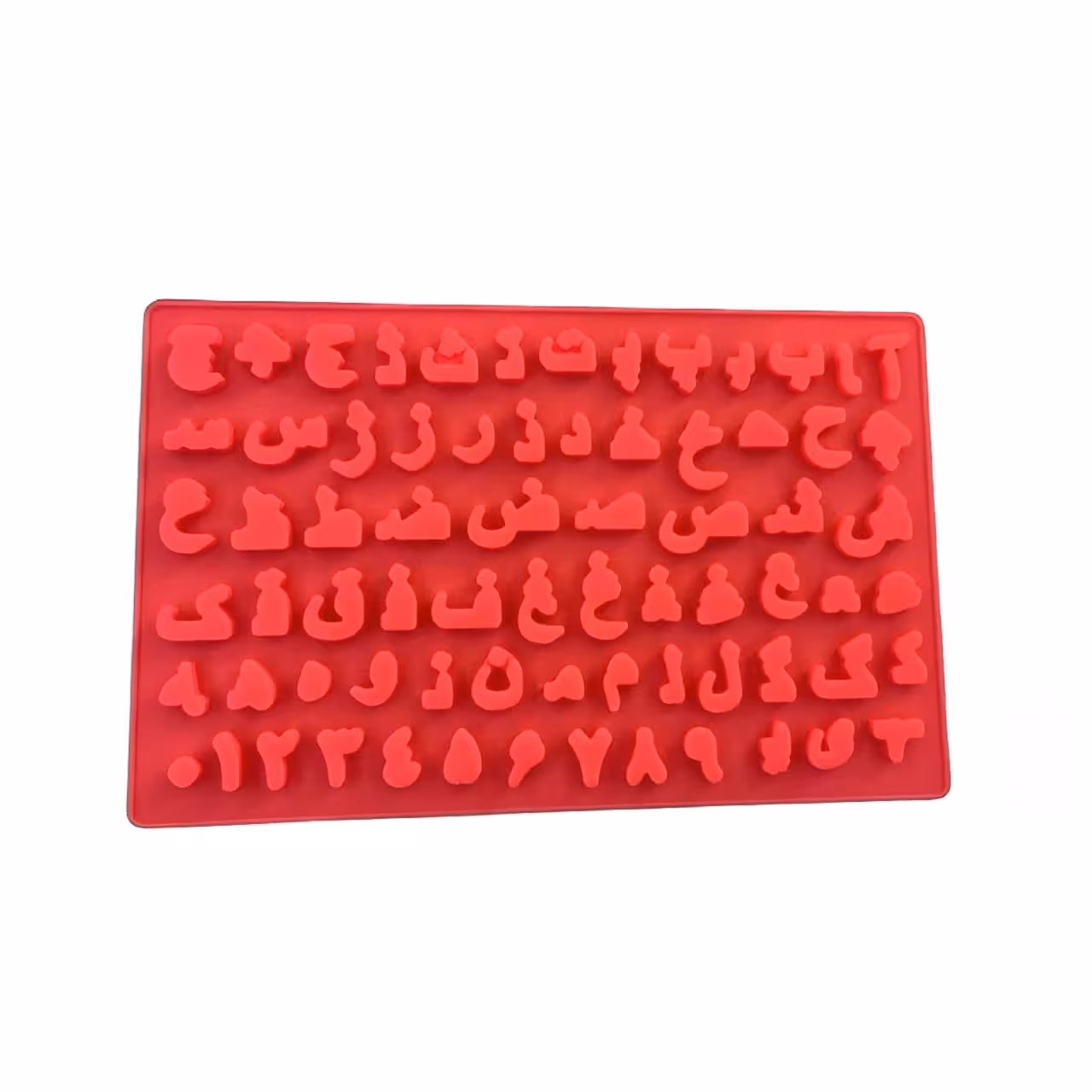 قالب سیلیکون حروف واعداد فارسی سایز بزرگ