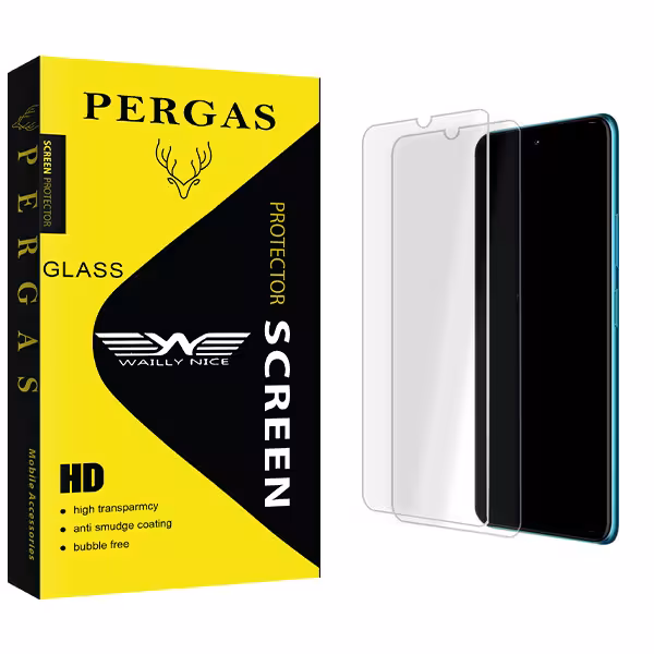محافظ صفحه نمایش شیشه ای وایلی نایس مدل Pergas Glass MIX مناسب برای گوشی موبایل ال جی W30