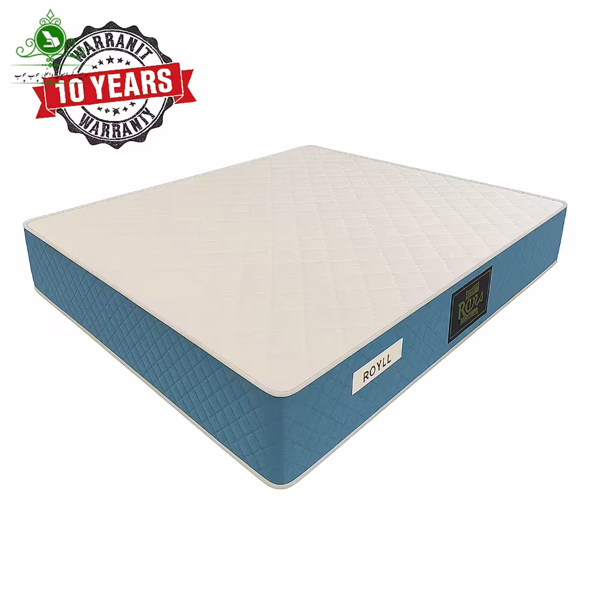 تشک یک و نیم نفره طبی رویال 10 سال ضمانت عرض 120