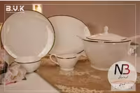 سرویس چینی 142پارچه 19 نفره کد 724213 بی وی کی
