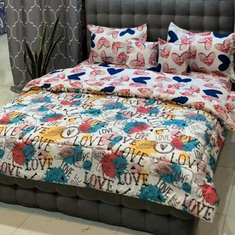 سرویس روتختی دو نفره 6تیکه طرحهای روز ارسال رایگان 