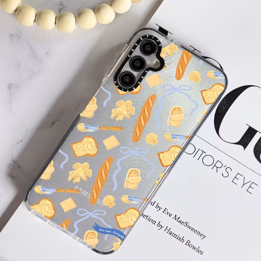 قاب شفاف چاپی سفارشی (کد 0407) مدل کره برای سامسونگ