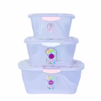 ظرف نان ونوس پلاستیک کد B107