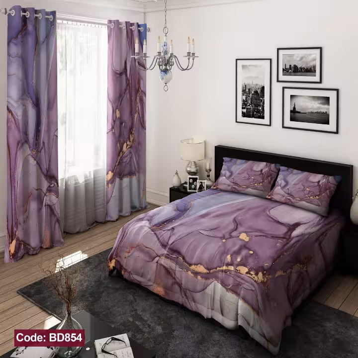 روتختی طرح سنگ بنفش کد BD854