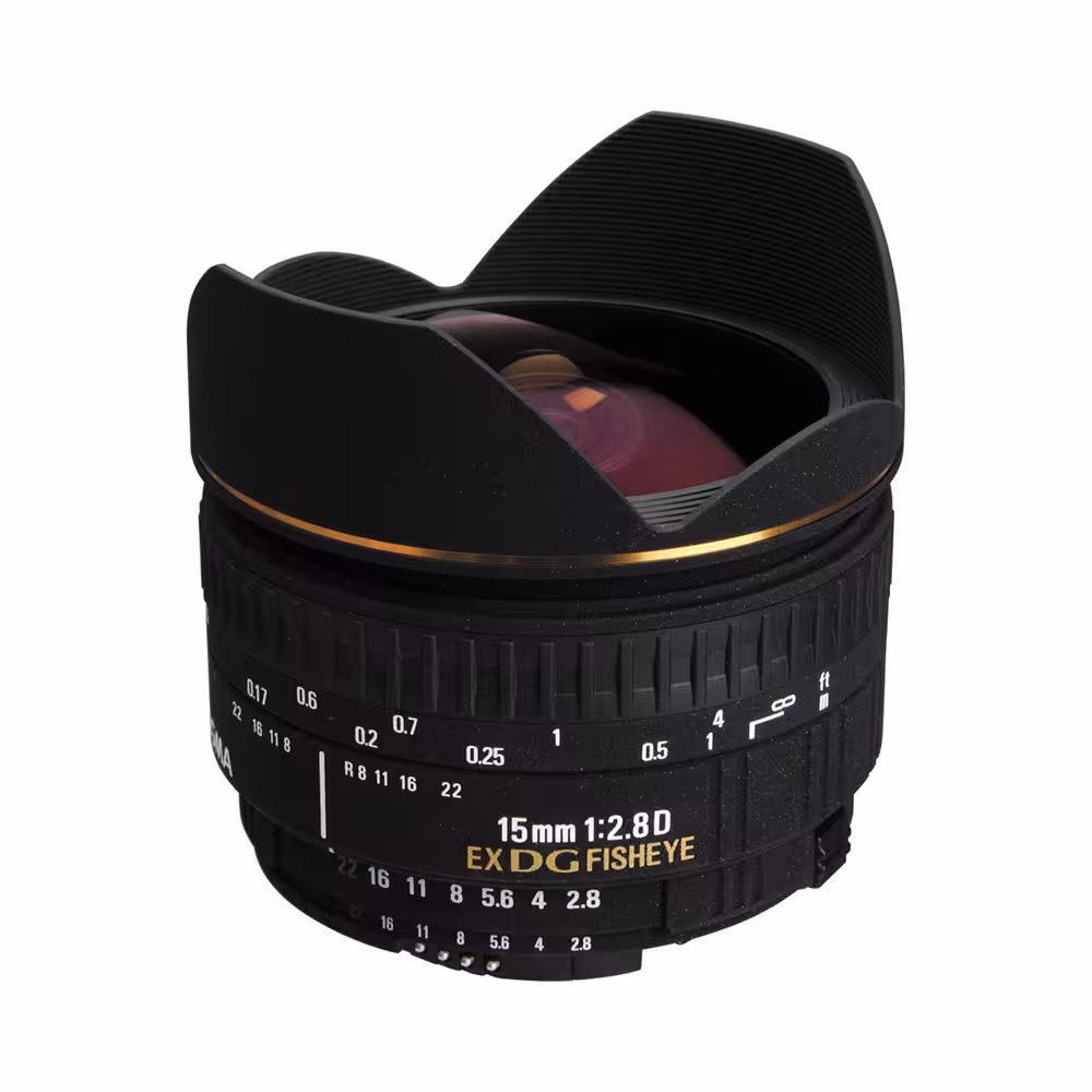 لنز دوربین عکاسی Sigma 15mm f2.8 EX DG مانت نیکون