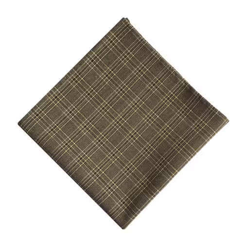 دستمال جیب دست دوز چهارخانه PSH1182