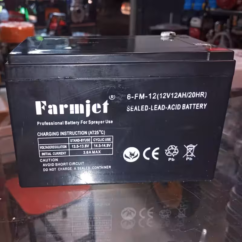باطری 12ولت 12امپر farmjet