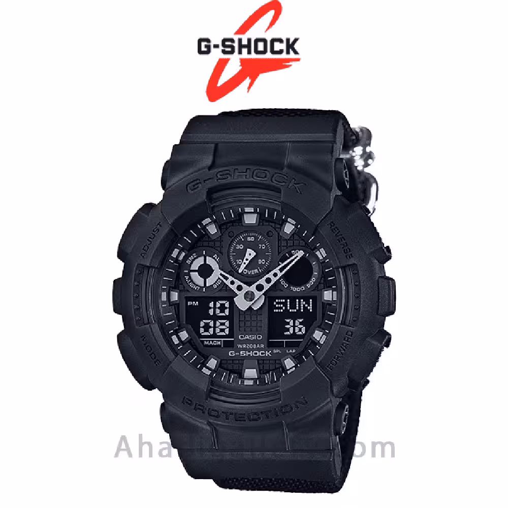 ساعت مچی کاسیو سری جی شاک مدل GA-100BBN-1ADR