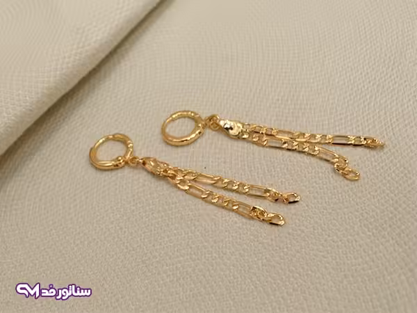 گوشواره کارتیر طرح طلا G5028