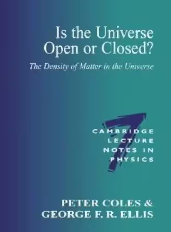 خرید و دانلود نسخه کامل کتاب Is the Universe open or closed: the density of matter in the universe