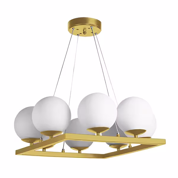 لوستر ریموت دار چشمه نور مدل A6540/3