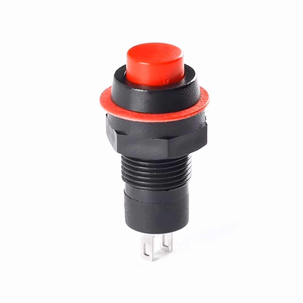 شستی فشاری مهره خور 2 پایه 10mm – DS213 قرمز